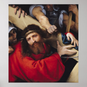Póster Cristo que lleva la cruz, 1526