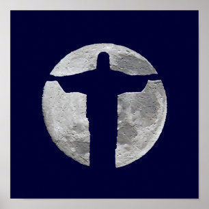 Póster Cristo Redentor decorativo