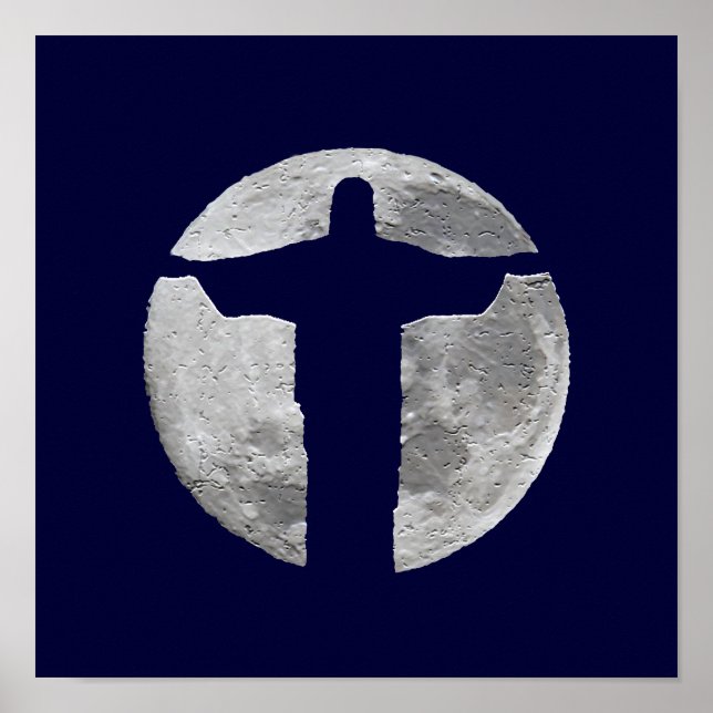 Póster Cristo Redentor decorativo (Frente)