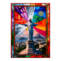 "Cristo Redentor en Mosaico