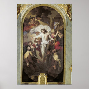 Póster Cristo resucitado