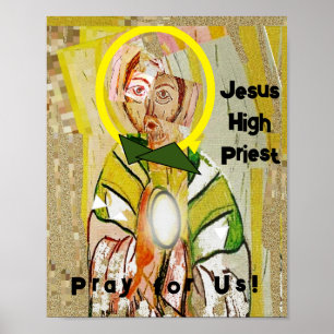 Póster Cristo sacerdote