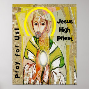 Póster Cristo sacerdote