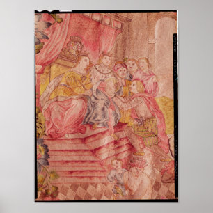 Póster Cristóbal Colón antes de Fernando II