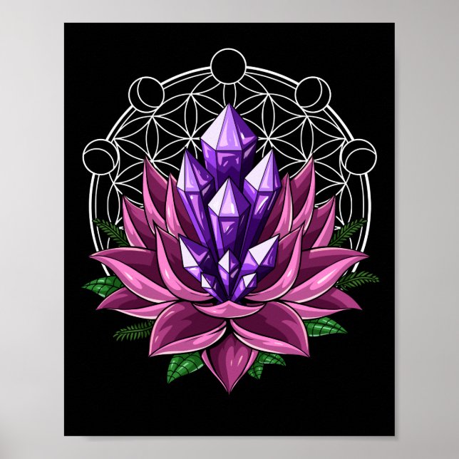Póster Críticos espirituales Lotus (Frente)