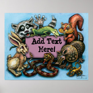 Póster Critters