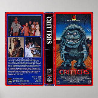 Póster Critters VHS