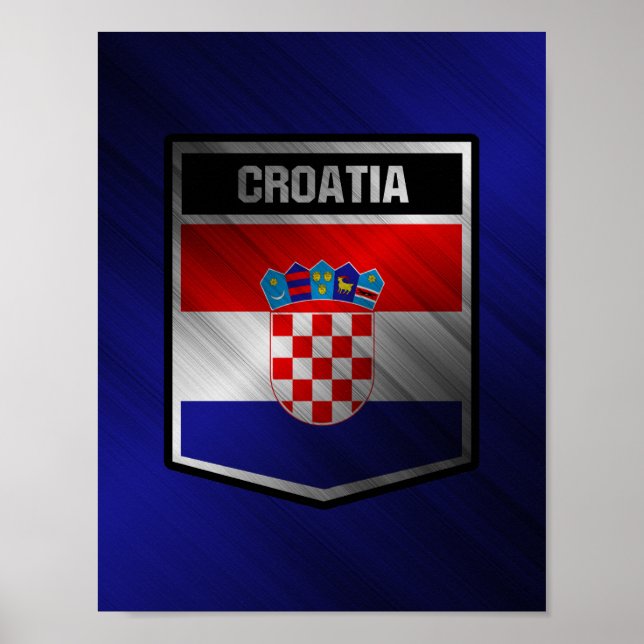 Póster Croacia (Frente)