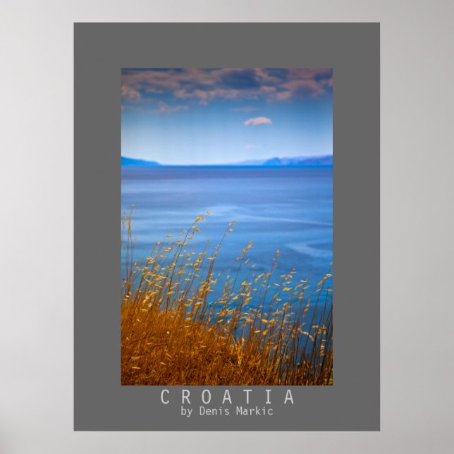 Póster Croacia (Frente)
