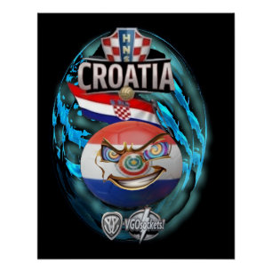 Póster Croacia-GBall