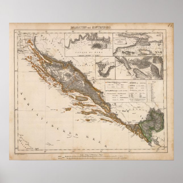Póster Croatia (Frente)