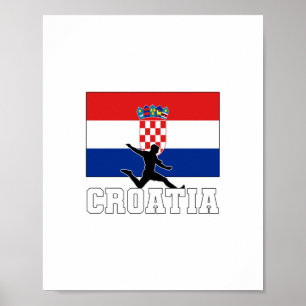 Póster Croatia Football Soccer National Team