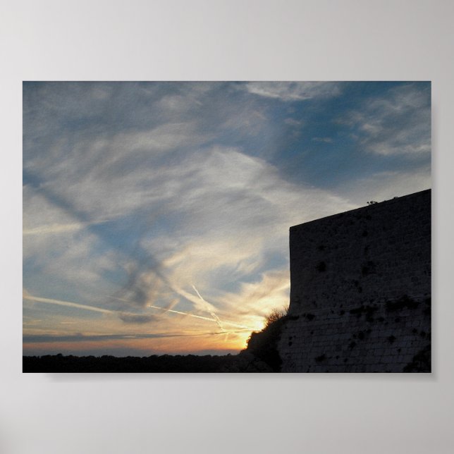Póster Croatian sunset (Frente)