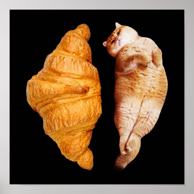 Póster Croissant (Frente)