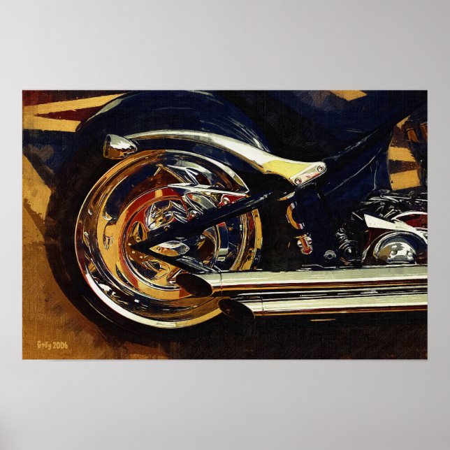 Póster Cromado (Frente)