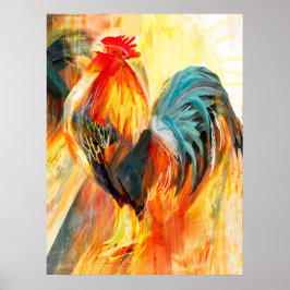 Póster Cromas de gallo