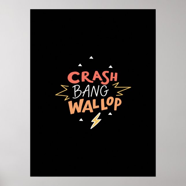 Póster cron bang wallop (Frente)