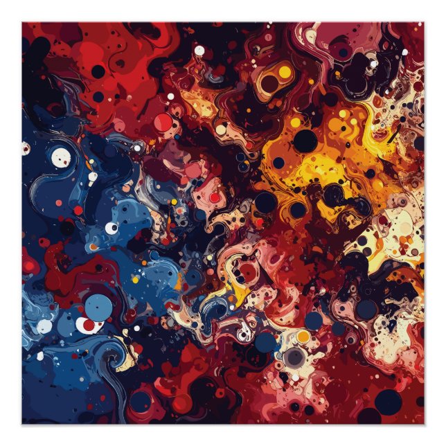 Póster Crónicas cósmicas (Anverso)