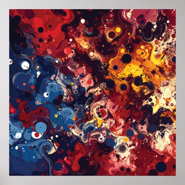 Póster Crónicas cósmicas (Frente)