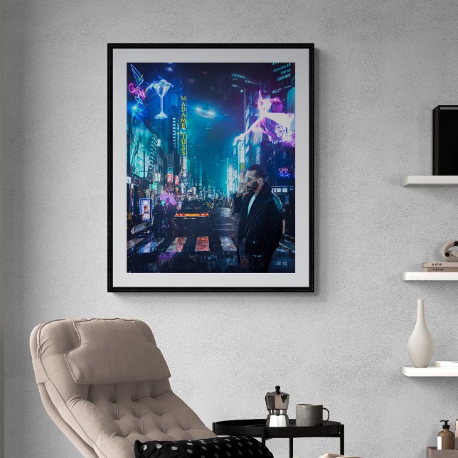 Póster Crónicas de la calle Cyberpunk (Subido por el creador)