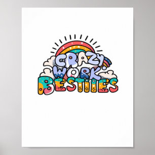 Póster Crónicas De Locos Bestias De Trabajo Obra Bestie R