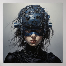 Póster Crónicas de valor: Futurista superheroína Poste