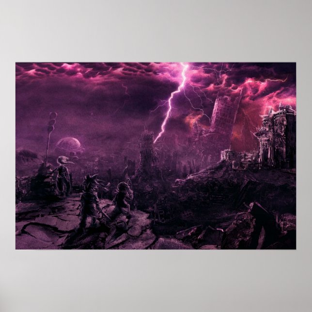 Póster Crónicas desencadenan una cultura que sacude las c (Frente)