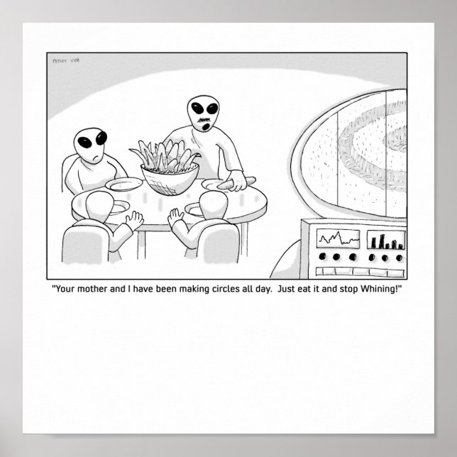 Póster crop circles (Frente)