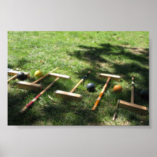 Póster Croquet