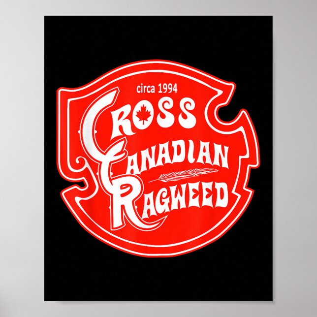 Póster Cross Canadian Ragweed (Frente)