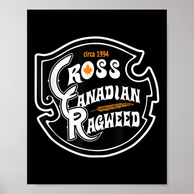 Póster Cross Canadian Ragweed (Frente)
