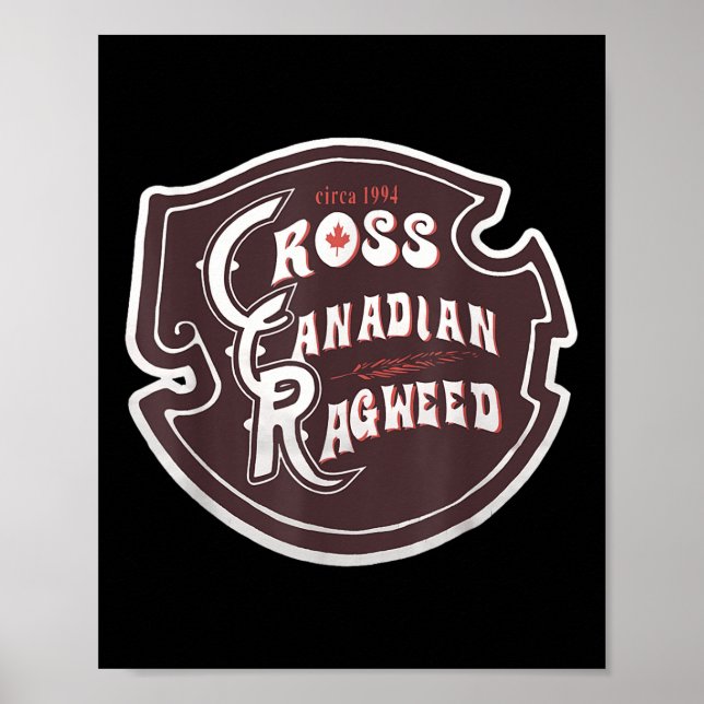 Póster Cross Canadian Ragweed Vintage (Frente)