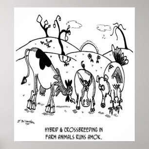 Póster Crossbreeding Run Amok
