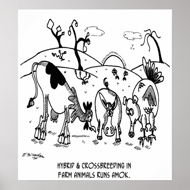 Póster Crossbreeding Run Amok (Frente)