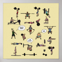 Crossfit, poster de amigos en encrucijada
