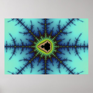 Póster Crosshaires - Poster Fractal