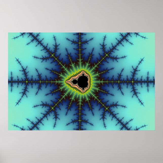 Póster Crosshaires - Poster Fractal (Frente)