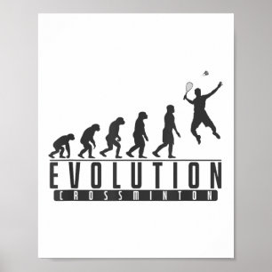 Póster Crossminton Evolution Speedminton