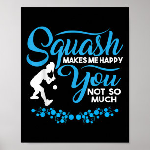 Póster Crossminton Racquetball Speed Badminton Player Squ