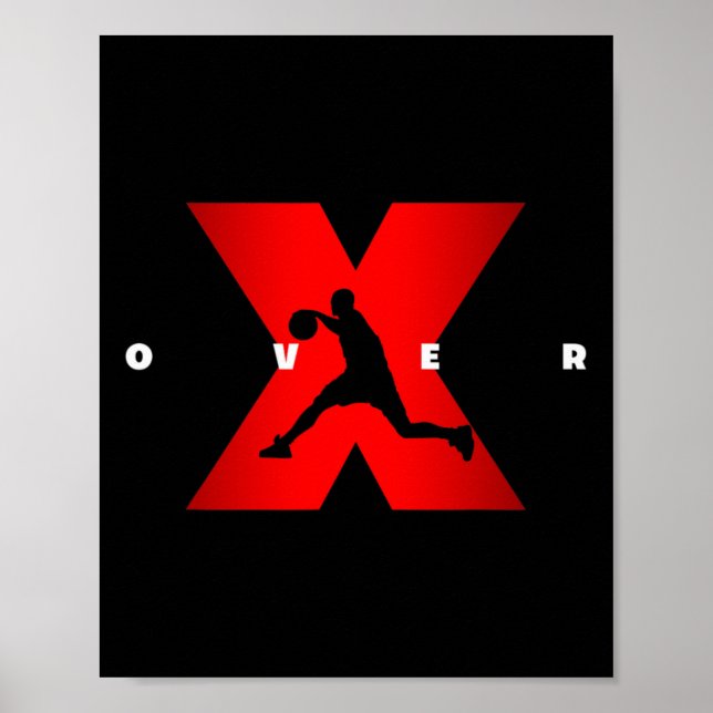 Póster Crossover X sobre el equipo de baloncesto - Balonc (Frente)