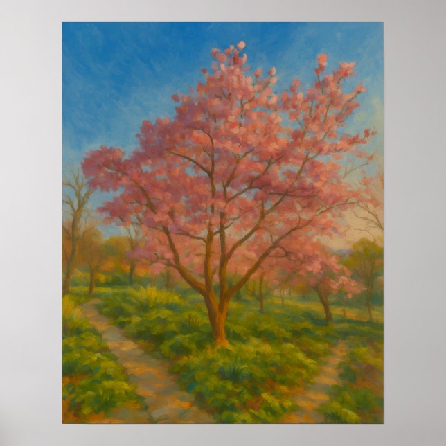 Póster Crossroads - Jardín de primavera (Frente)