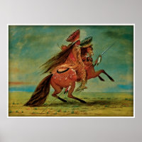 Crow Chief, por George Catlin 1850