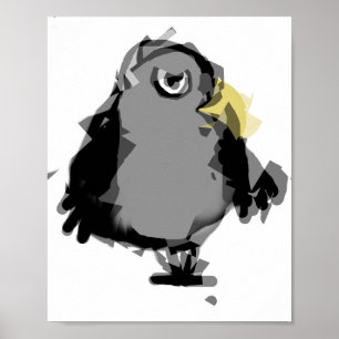 Póster Crow en explosión