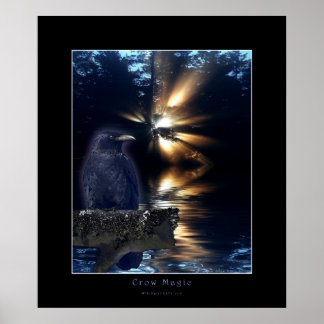 Póster CROW Fantasy Art Poster