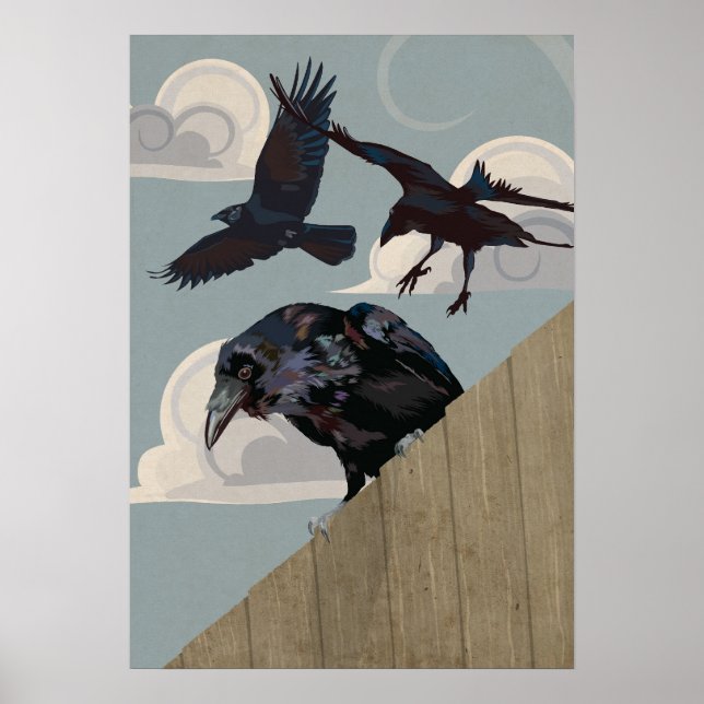 Póster Crow invasion (Frente)