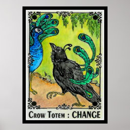 Póster Crow Totem CHANGE