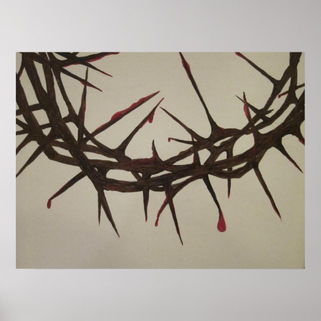 Póster crown of  thorns (Frente)
