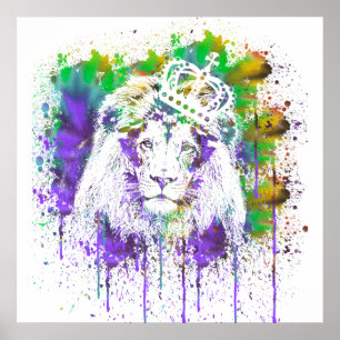 Póster Crown Splat Poster