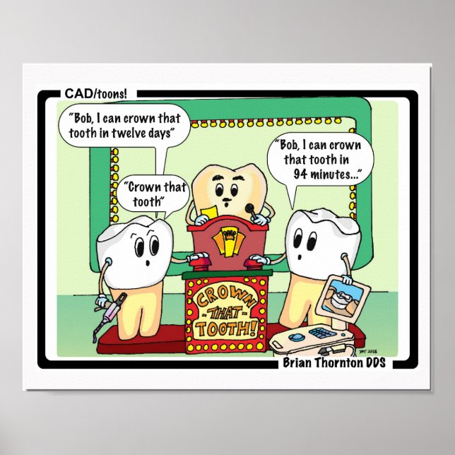 Póster Crown that Tooth Print (Frente)