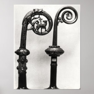 Póster Crozier of the Abbots of Clairvaux